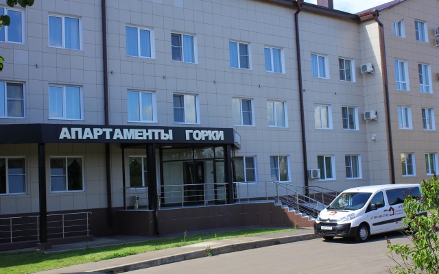 Апартаменты Gorki Apartments Domodedovo Москва вид на фасад