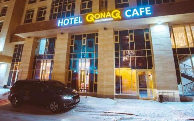 Гостиница QonaQ Hotel Казахстан, Нур-Султан - отзывы, цены и фото номеров - забронировать гостиницу QonaQ Hotel онлайн вид на фасад