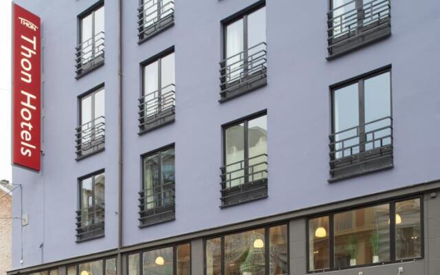 Thon Hotel Gyldenløve вид на фасад
