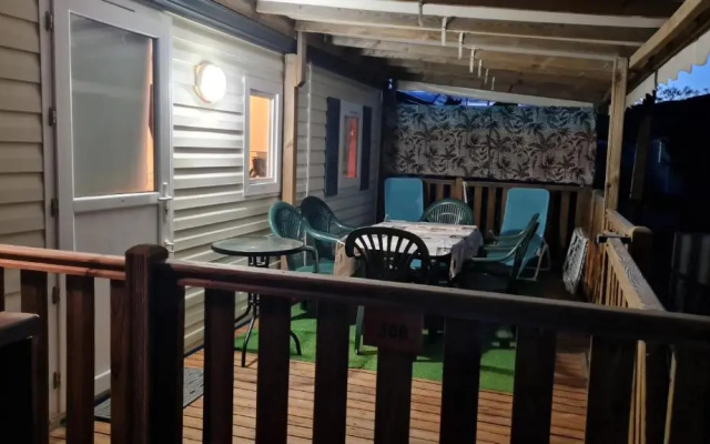 Mobilhome au camping de l'Europe 4*