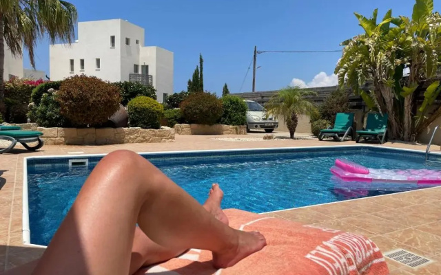 5* Villa With Private Pool, Sea Views Paphos