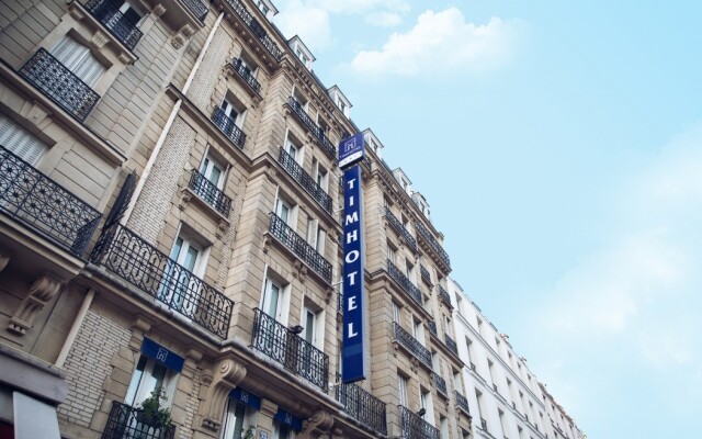Отель Timhotel Gare Montparnasse Париж вид на фасад