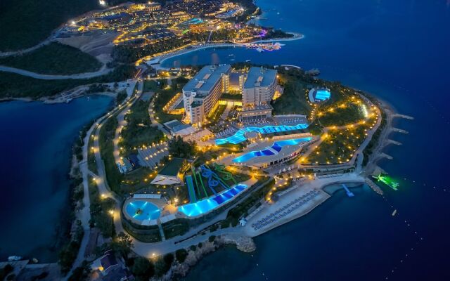 Отель La Blanche Island Bodrum - All Inclusive вид на фасад