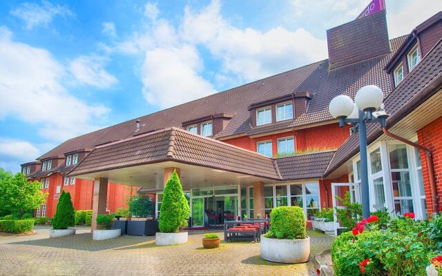 Leonardo Hotel Hamburg Stillhorn вид на фасад