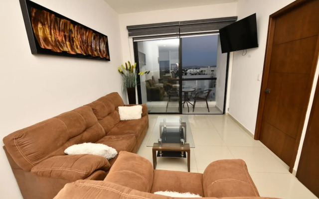 Bonito departamento con vista al mar