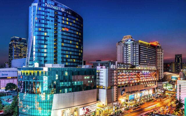 Отель Novotel Bangkok Platinum вид на фасад