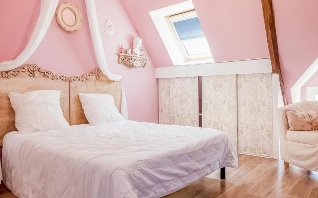 Atmospheric holiday home in Bréville-sur-Mer with terrace