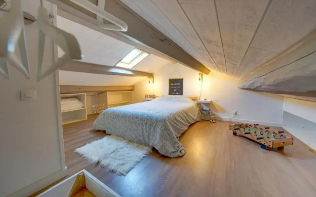 Bel appart pour 6 p, clim, parking et terrasse