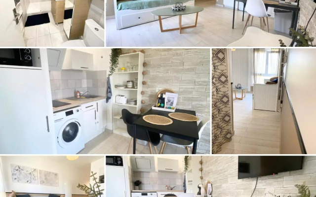Studio Recent Proche de la Mer
