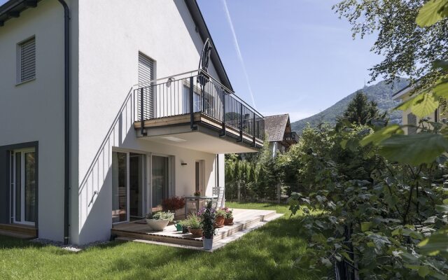 Отель Barrierfree Appartments Salzburg Зальцбург вид на фасад