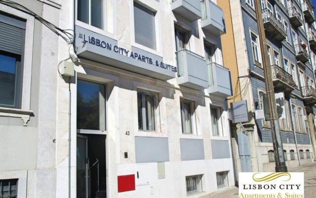 Отель Lisbon City Apartments & Suites Португалия, Лиссабон - отзывы, цены и фото номеров - забронировать отель Lisbon City Apartments & Suites онлайн вид на фасад