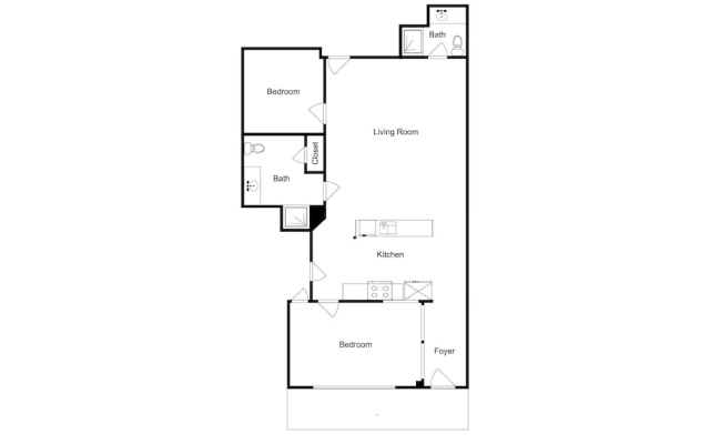 Church Street Unit 101 - 2 Br Apts