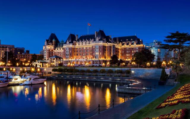 Отель The Fairmont Empress Канада, Виктория - отзывы, цены и фото номеров - забронировать отель The Fairmont Empress онлайн вид на фасад