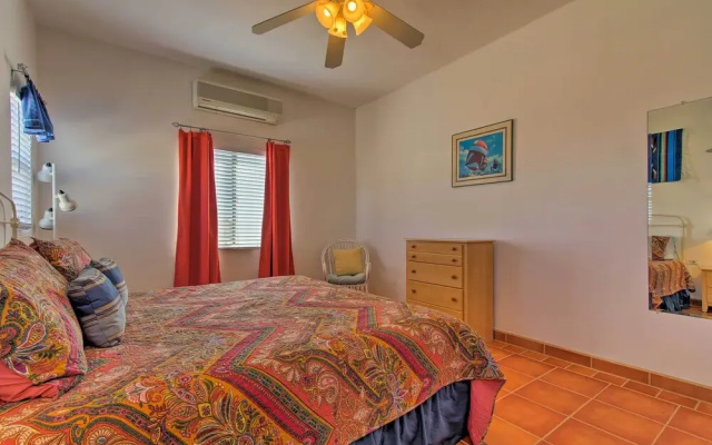 Charming Las Conchas Home w/ Patio: Steps to Beach