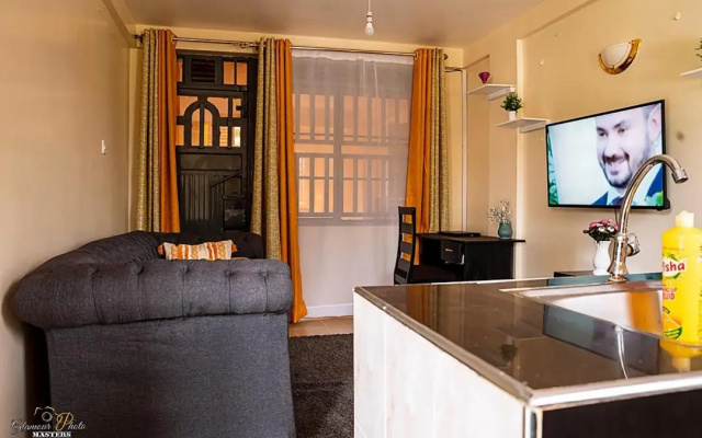 Stylish 1Br Apartment In Kisumu: Fast Wi-Fi, Netflix, Secure Parking