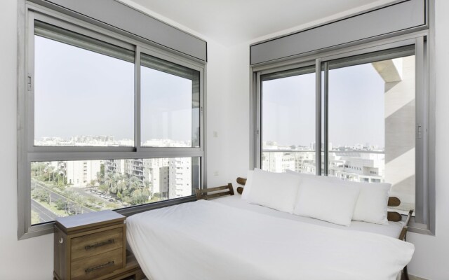 Отель Sea N' Rent - Ramat Aviv 3 Bed Тель-Авив комната для гостей