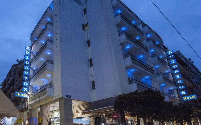 Отель Epidavros Hotel Греция, Афины - 7 отзывов об отеле, цены и фото номеров - забронировать отель Epidavros Hotel онлайн вид на фасад