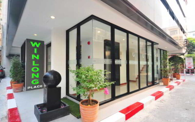 Win Long Place Hotel And Serviced Apartment вид на фасад