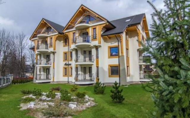 Отель Apartament Montagne Закопане вид на фасад