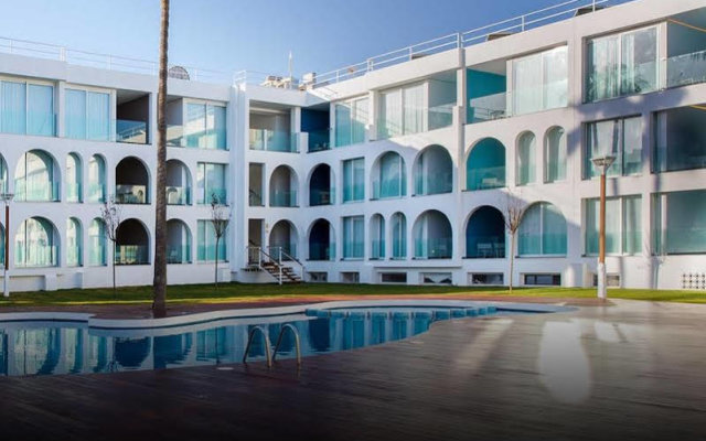Отель Ebano Hotel Apartments & Spa Испания, Сант Джордин де Сес Салинес - отзывы, цены и фото номеров - забронировать отель Ebano Hotel Apartments & Spa онлайн вид на фасад