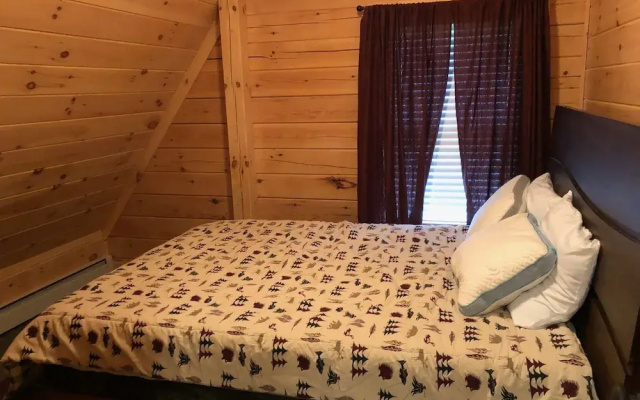 Serenity to the Log Castle is an authentic log home (brand-new construction)