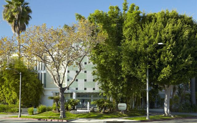 Отель Avalon Hotel Beverly Hills США, Беверли Хиллс - отзывы, цены и фото номеров - забронировать отель Avalon Hotel Beverly Hills онлайн вид на фасад