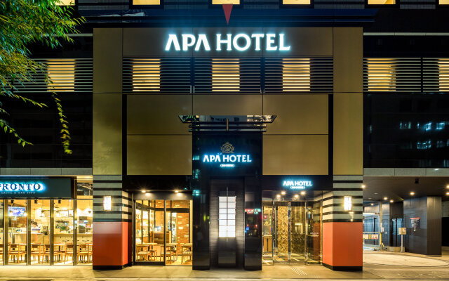 Отель APA Hotel Higashi-Nihombashi-Ekimae Япония, Токио - отзывы, цены и фото номеров - забронировать отель APA Hotel Higashi-Nihombashi-Ekimae онлайн вид на фасад