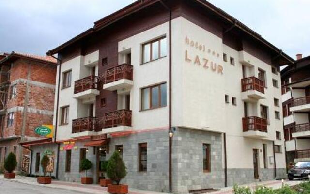 Отель Family Hotel Lazur Болгария, Банско - отзывы, цены и фото номеров - забронировать отель Family Hotel Lazur онлайн вид на фасад