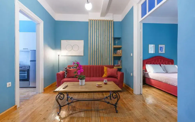 Luxury Art Deco 1-bed Apartment in Thessaloniki