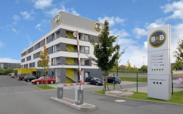 B&B Hotel Dusseldorf-Airport вид на фасад