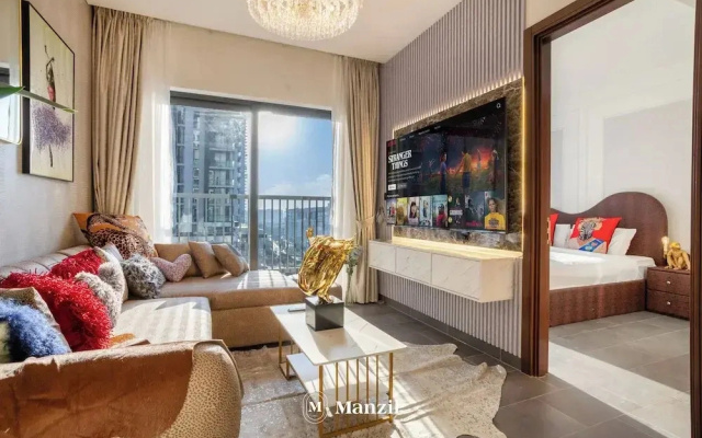 Manzil - Stylish 1BR with Pool and Gym