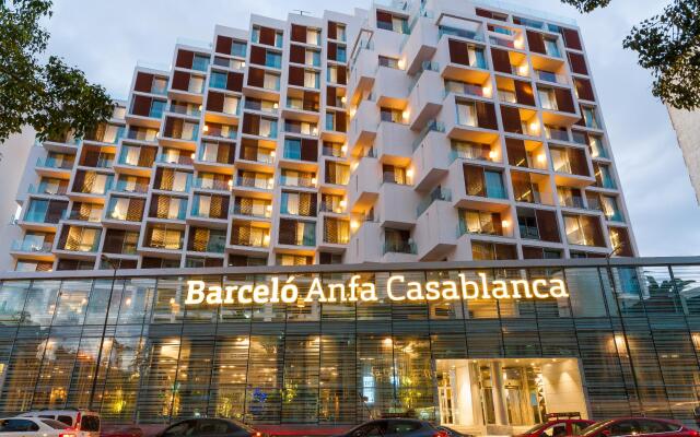 Отель Barcelo Anfa Casablanca Марокко, Касабланка - отзывы, цены и фото номеров - забронировать отель Barcelo Anfa Casablanca онлайн вид на фасад