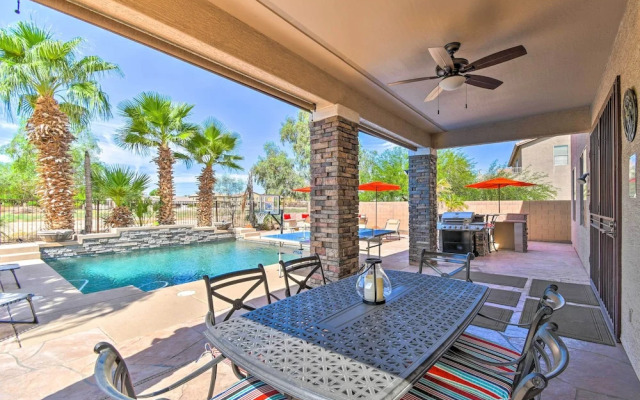 Pool, Game Room & Views! Laveen Village Getaway