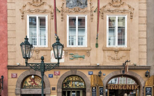Отель Residence Bijou de Prague Чехия, Прага - отзывы, цены и фото номеров - забронировать отель Residence Bijou de Prague онлайн вид на фасад