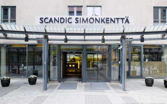 Отель Scandic Simonkenttä вид на фасад