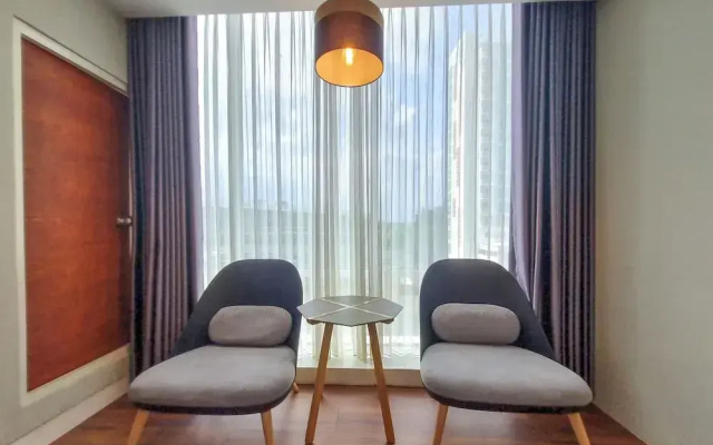Restful Studio (No Kitchen) At Mataram City Apartment