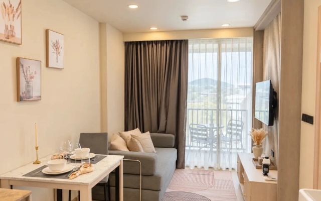 Апартаменты 1BR Ozone Oasis Pool Gym & Beach Shuttle
