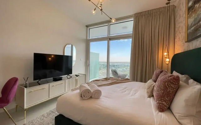 Damac Hills Studio with City View