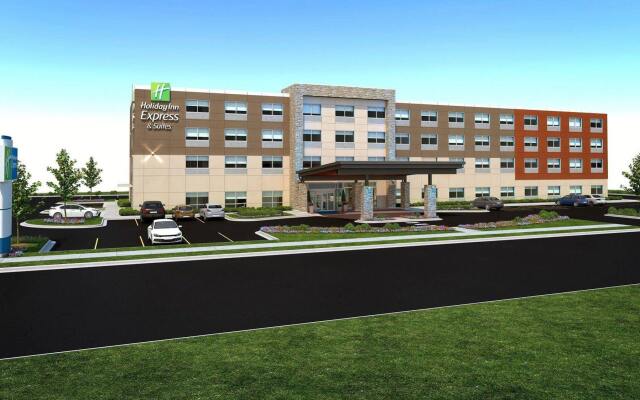 Отель Holiday Inn Express & Suites Jersey City North - Hoboken, an IHG Hotel США, Джерси - отзывы, цены и фото номеров - забронировать отель Holiday Inn Express & Suites Jersey City North - Hoboken, an IHG Hotel онлайн вид на фасад