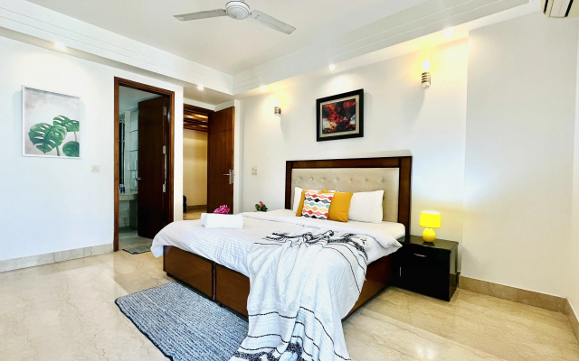 Bluo Modern 3Bhk M Block - Balcony, Parking