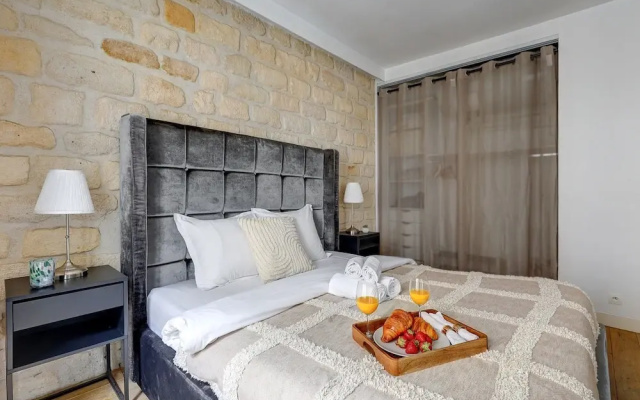 Modern Paris 2BR near Montparnasse