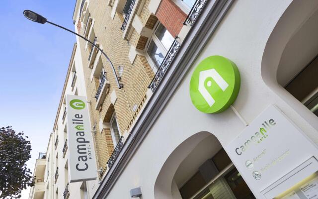 Отель Campanile Paris Ouest - Pte de Champerret Levallois вид на фасад