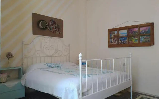 Doll house next to the sea