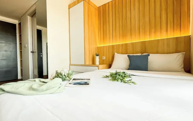 Studio Near Rawa Buntu Station At Samesta Mahata Serpong Apartment