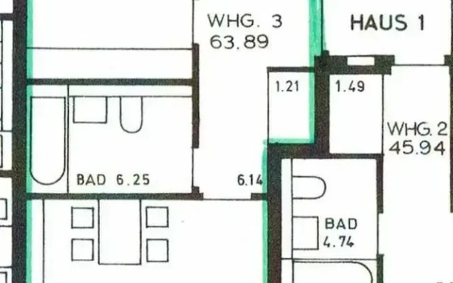 Wohnung am Bocksberg Nahe Skilift