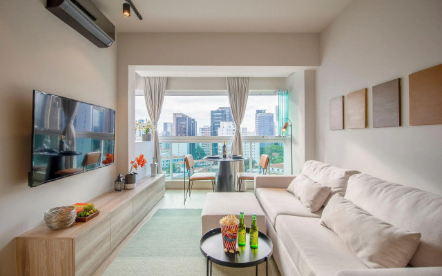 Moderno Apartamento em Pinheiros | Piscina | AC