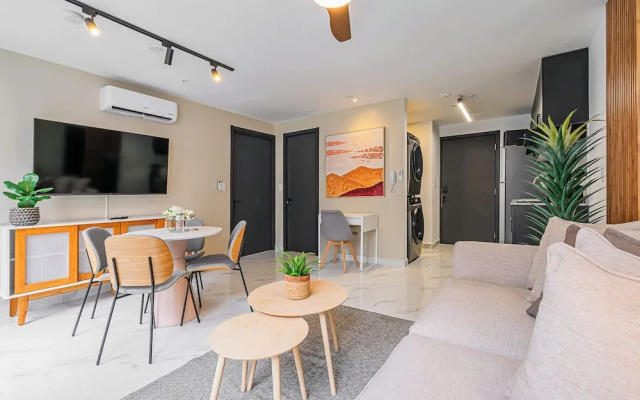 w Engaging 1BR in Vibrant Obarrio