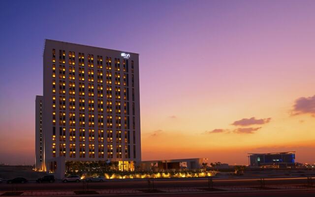 Отель Aloft Me'aisam, Dubai вид на фасад