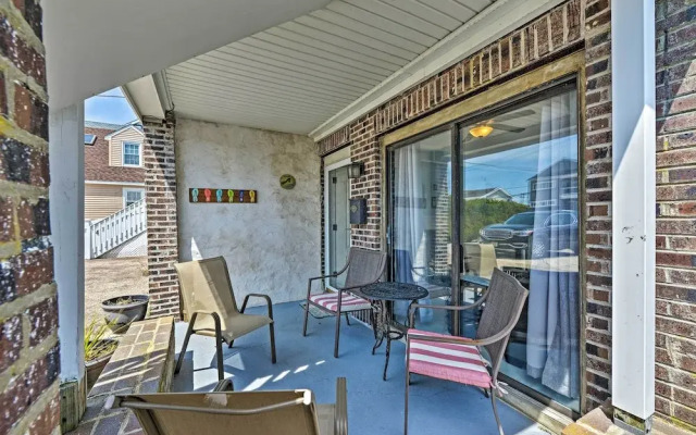Walk to Beach: Coastal Brigantine Condo w/ Patio!