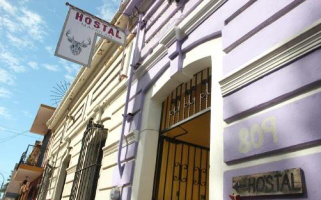 Отель Hostal Mazatlan вид на фасад